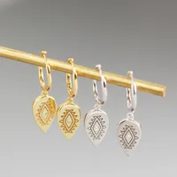 Geometric Fashion Gem Plating Earrings main image 4