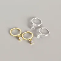 Geometric Fashion Gem Plating Earrings main image 5