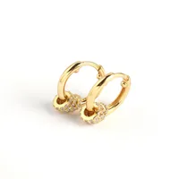 Geometric Original Design Luxurious British Style 925 Sterling Silver Gem Earrings main image 4