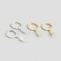 Geometric Fashion 925 Sterling Silver Gem Plating Earrings main image 5