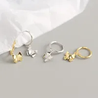 Insecte Mode Argent Sterling 925 Pas D'Incrustation Placage Des Boucles D'Oreilles main image 4