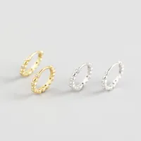 Geometric Fashion Gem Plating Earrings main image 5
