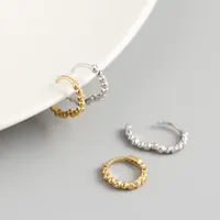 Geometric Fashion Gem Plating Earrings main image 3