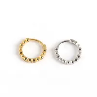 Geometric Fashion Gem Plating Earrings main image 2