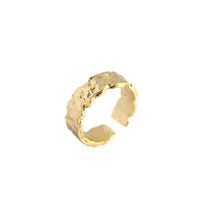 Fashion 925 Sterling Silver Irregular Plating No Inlaid Unisex Rings main image 5