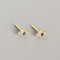 Geometric Fashion Gem Diamond Earrings Ear Studs sku image 2