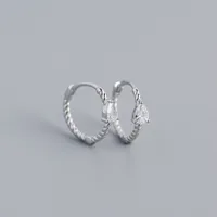 Geometric Fashion Gem Plating Earrings sku image 1