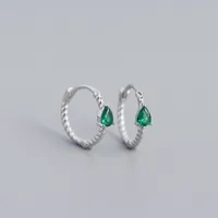 Geometric Fashion Gem Plating Earrings sku image 3