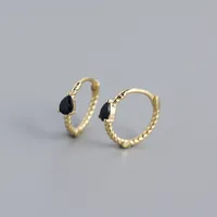Geometric Fashion Gem Plating Earrings sku image 6