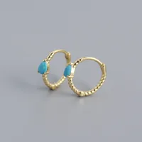 Geometric Fashion Gem Plating Earrings sku image 8