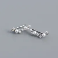 Geometric Fashion Gem Plating Earrings Ear Studs sku image 1