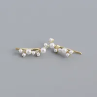 Geometric Fashion Gem Plating Earrings Ear Studs sku image 2