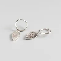 Geometric Fashion Gem Plating Earrings sku image 1