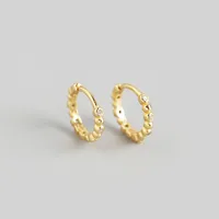Geometric Fashion Gem Plating Earrings sku image 2