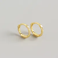 Geometric Casual Simple Style Classic Style 925 Sterling Silver No Inlaid Plating Earrings sku image 2