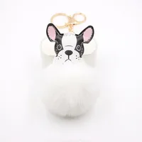 Dog Plush Puppy Purse Accessories Pendant Dog Hair Ball Exquisite Claw Machine Event Gift sku image 2