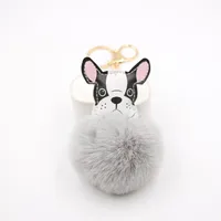 Dog Plush Puppy Purse Accessories Pendant Dog Hair Ball Exquisite Claw Machine Event Gift sku image 8