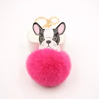 Dog Plush Puppy Purse Accessories Pendant Dog Hair Ball Exquisite Claw Machine Event Gift sku image 9