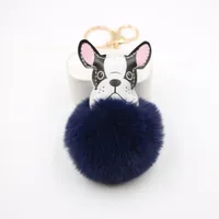 Dog Plush Puppy Purse Accessories Pendant Dog Hair Ball Exquisite Claw Machine Event Gift sku image 3