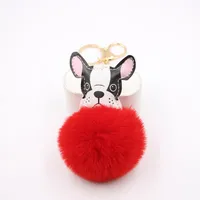 Dog Plush Puppy Purse Accessories Pendant Dog Hair Ball Exquisite Claw Machine Event Gift sku image 4