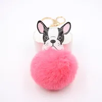 Dog Plush Puppy Purse Accessories Pendant Dog Hair Ball Exquisite Claw Machine Event Gift sku image 10