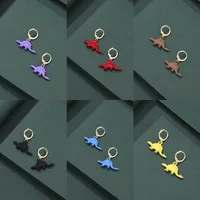Animal Cartoon Style Alloy No Inlaid Patchwork Plating Earrings main image 1