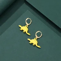 Animal Cartoon Style Alloy No Inlaid Patchwork Plating Earrings main image 2