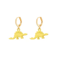 Animal Cartoon Style Alloy No Inlaid Patchwork Plating Earrings sku image 2