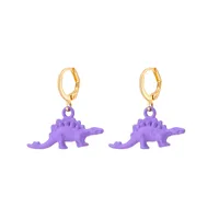 Animal Cartoon Style Alloy No Inlaid Patchwork Plating Earrings sku image 4