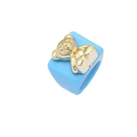 Cartoon Style Resin Animal No Inlaid Women'S sku image 1