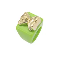 Cartoon Style Resin Animal No Inlaid Women'S sku image 3