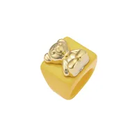 Cartoon Style Resin Animal No Inlaid Women'S sku image 2