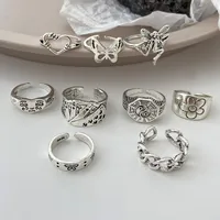Vintage Style Alloy Plating Unisex main image 2