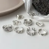 Vintage Style Alloy Plating Unisex main image 3