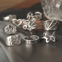 Vintage Style Alloy Plating Unisex main image 4