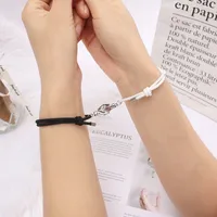 Hand Simple Style No Inlaid Alloy Bracelets Wholesale main image 2