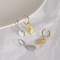 Geométrico Moda Plata De Ley 925 Sin Incrustaciones Enchapado Pendientes main image 2