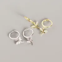 Insect Fashion 925 Sterling Silver Gem Plating Earrings main image 5