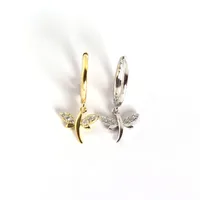 Insect Fashion 925 Sterling Silver Gem Plating Earrings main image 1