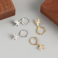 Starfish Fashion 925 Sterling Silver Gem Plating Earrings main image 4
