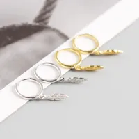 Feather Fashion 925 Sterling Silver No Inlaid Plating Earrings main image 2