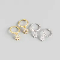 Star Fashion Gem Plating Earrings main image 5