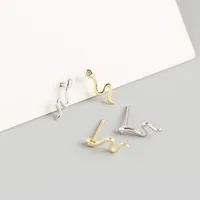Animal Fashion 925 Sterling Silver Gem Plating Earrings Ear Studs main image 3