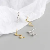 Animal Fashion 925 Sterling Silver Gem Plating Earrings Ear Studs main image 2