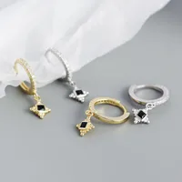 Geometric Fashion Gem Plating Earrings main image 3