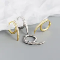Geometric Fashion 925 Sterling Silver Gem Plating Earrings main image 3