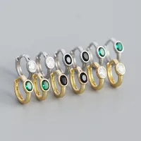Geometric Fashion Gem Plating Earrings main image 4