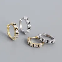 Geometric Fashion Gem Plating Earrings main image 1