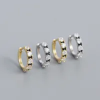 Geometric Fashion Gem Plating Earrings main image 2