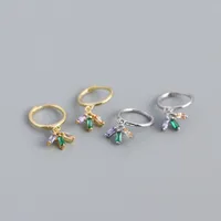 Geometric Fashion 925 Sterling Silver Gem Plating Earrings main image 5